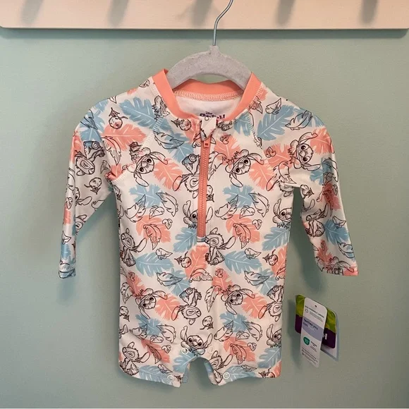 Disney Lilo & Stitch Rashguard - Picture 1 of 7